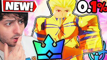 Getting the 0.1% Gilgamesh in Roblox Anime Tower Defense!