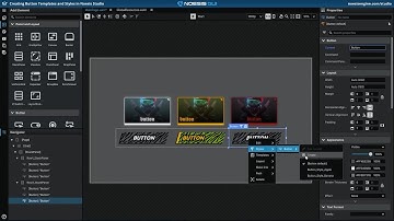 Creating Button Templates and Styles in Noesis Studio