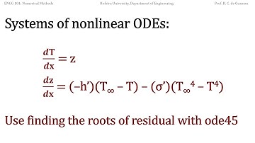 Numerical Methods using MATLAB Lecture 18