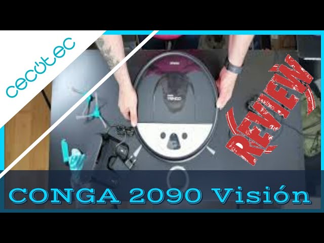 Robot Aspirador y Fregasuelos Cecotec Conga 2090 Vision