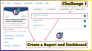Create a Report and Dashboard | Embed Dashboards and Report Charts on Lightning Pages | Challenge 1