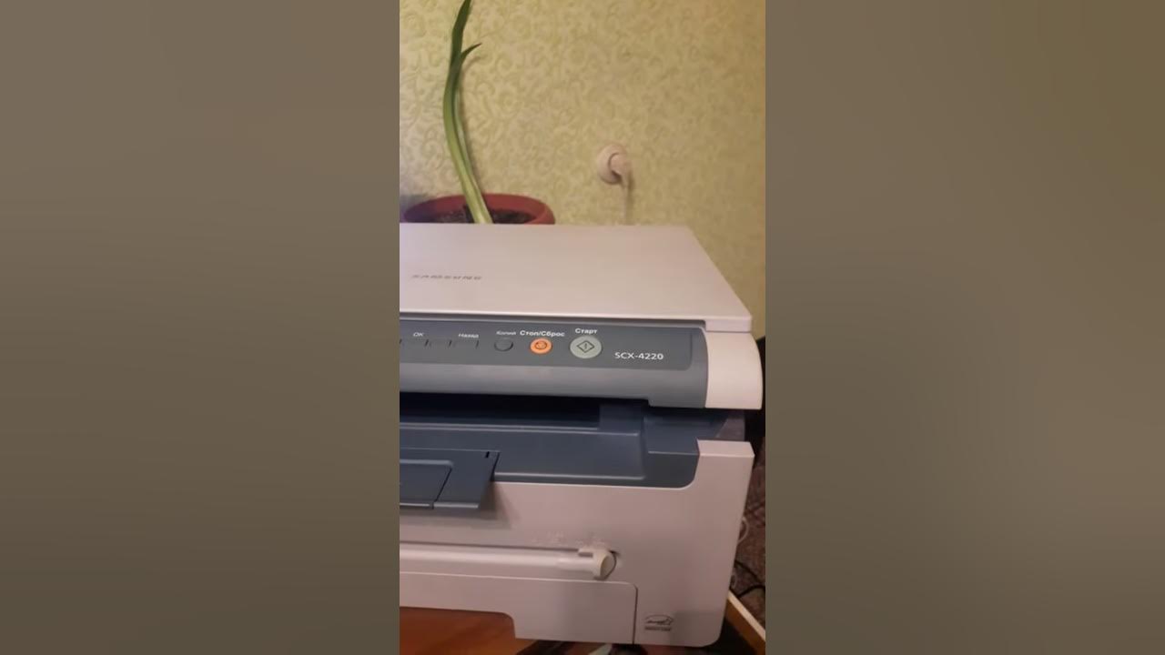 Лазерное Мфу Samsung SCX - 4220 , 4200 Обзор PRO PRINTER - YouTube