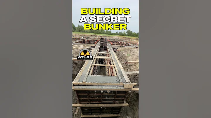 Building a SECRET concrete BUNKER! #atlassurvivalshelters