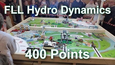 FLL Hydro Dynamics - 390 (400) Points