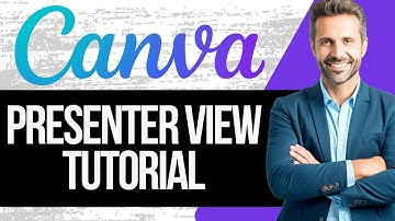 How to use Canva Presenter View Training for Zoom
