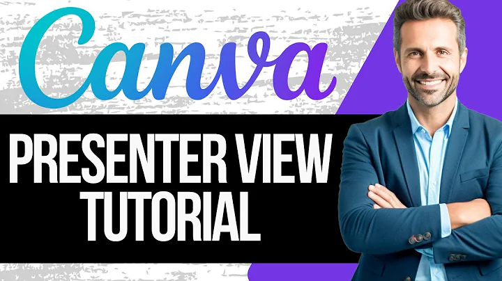 How to use Canva Presenter View Training for Zoom
