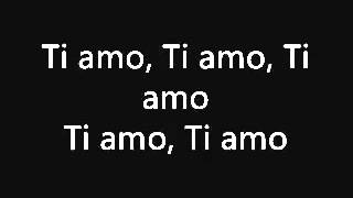 Umberto Tozzi ft Mónica Bellucci   Ti Amo  + lyrics