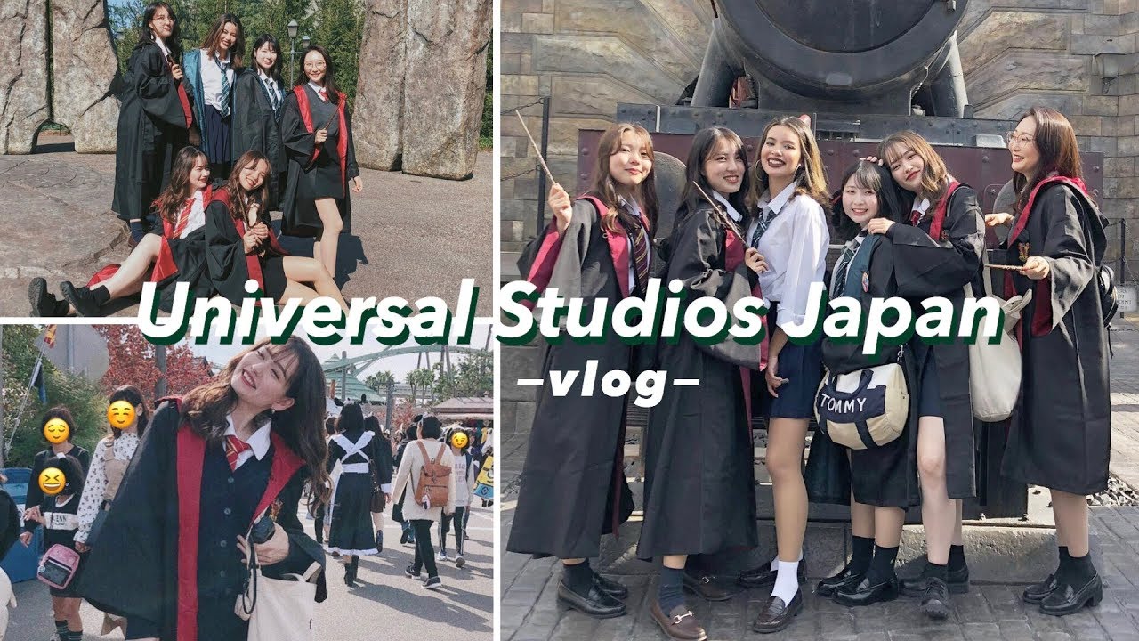 Usjvlog 女子6人でホグワーツ魔法学校に入学してきた ユニバ 大学4年生 卒業旅行第一弾 Youtube