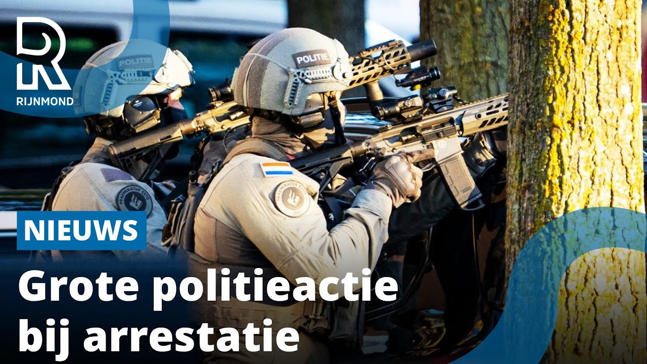 Man geblinddoekt afgevoerd na inval woning | Rijnmond