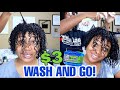 WASH N GO using WETLINE XTREME GEL | Sister Does My Natural Hair *I wasn't expecting this*