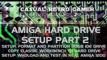Amiga Hard Drive Setup Part 2