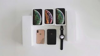 MAJOR IPHONE XS, XS MAX &amp; APPLE WATCH SERIES 4 UNBOXING