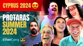 Travel vlog - PROTARAS, CYPRUS: Discover the BEST of PROTARAS in August!