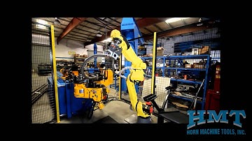 Horn Metric 50TBRE Hybrid CNC Tube Bender w/ Robot
