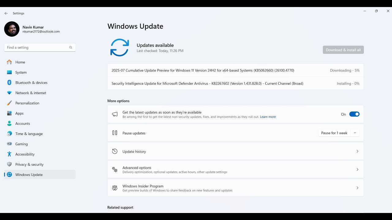 How to fix update KB5062660 failed to install in Windows 11 24H2 - YouTube