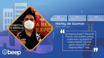 Earn beep™ Rewards with the beep™ app