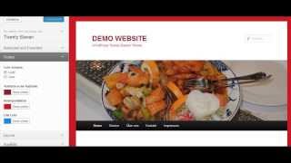 Twenty Eleven Theme WordPress Einblick