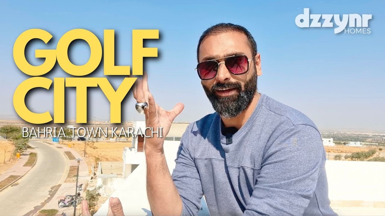Top Location for Housing in Golf City, Bahria Town Karachi #bahriatownkarachi