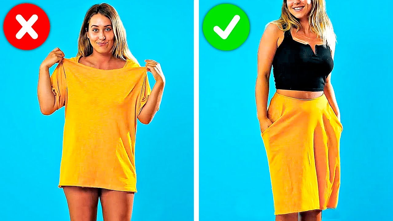 16 EASY WAYS TO UPGRADE YOUR OLD BORING T-SHIRTS