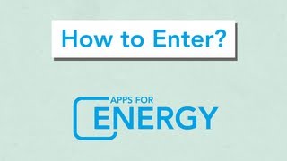 How to Enter Apps for Energy