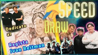 #cinema #ivanreitman #speedrawing #caricature R.i.p. Disegno Remember IVAN REITMAN ? inmemoriam!