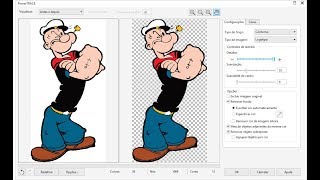 COMO TRANSFORMAR IMAGENS EM VETOR AUTOMATICAMENTE NO CORELDRAW TUTORIAL