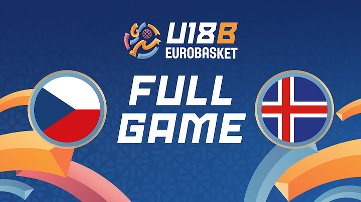 Group Phase | Czechia v Iceland | Full Basketball Game | FIBA U18 Women's EuroBasket 2024 Division B