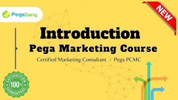 Pega Marketing Consultant Training | Pega PCMC 8.4 | Training Services - PegaGang