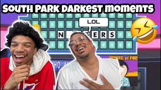 WHAT DID HE SAY!! MY HOOD DAD REACTS TO South Park DARK HUMOR REACTION