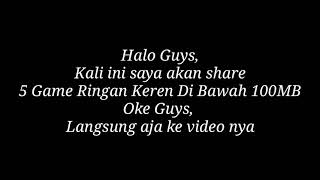 5 Game Ringan Keren Di Bawah 100MB!! screenshot 3
