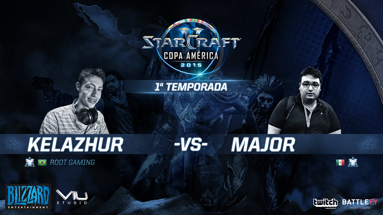 [PT-BR]Kelazhur x Major - J3 - S1 Finals - Starcraft II Copa América
