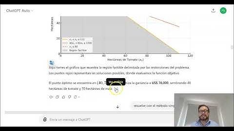 SESION 4 PARTE 3: ¿Puede ChatGPT modelizar y resolver problemas de programación lineal?