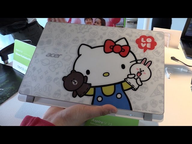 Acer Aspire V13 Hello Kitty x LINE Friends Edition (English) - YouTube
