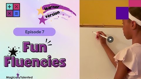 Fun Fluencies Episode 7 Place value with Hide Zero Cards