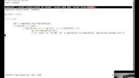 [Hack of the Day Episode 10] Wi Fi SSID Sniffer in 11 Lines of Python using Raw Sockets