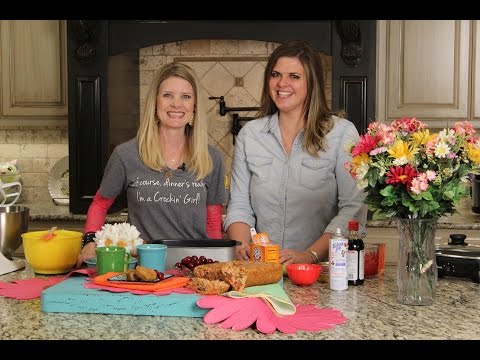 Pineapple Cherry Nut Bread - Crockin' Girls