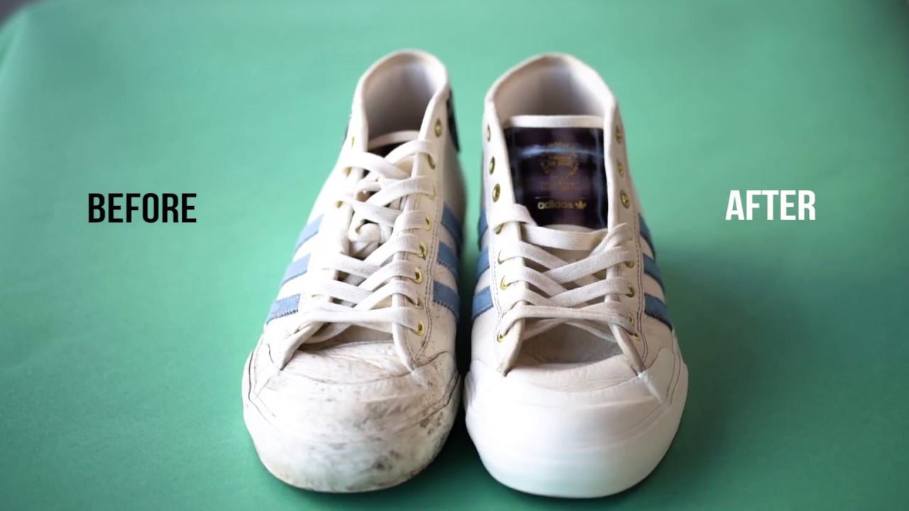 How to Use Organic Soap to Clean Sneakers - YouTube