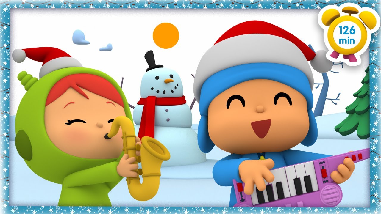 👾🎅 POCOYO em PORTUGUÊS do BRASIL - Natal marciano 120 min