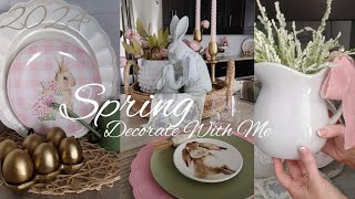 🌸🌱NEW🌱🌸 2024 SPRING KITCHEN DECORATE WITH ME\/EASTER DECORATE WITH ME\/FARMHOUSE DECORATING🌸