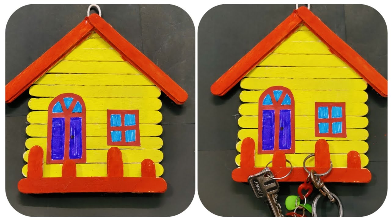 Awesome Key Holder craft | simple home decoration craft ideas origami make home decor craft