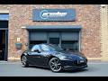 2016 16 Reg - Mazda MX-5 2.0 SKYACTIV-G Sport Nav Euro 6 2dr Jet Black