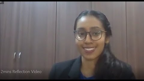 PSM 1 Reflection Video