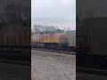 FIRST TRAIN IN KEARNEY, NEBRASKA ON APRIL FOOLS DAY!!! #shorts #unionpacific #railfanning #iloveyall