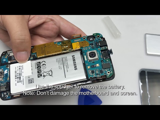 Samsung Galaxy S6 Edge Battery Replacement Guide - How to replace Galaxy S6  Edge battery - YONTEX - YouTube