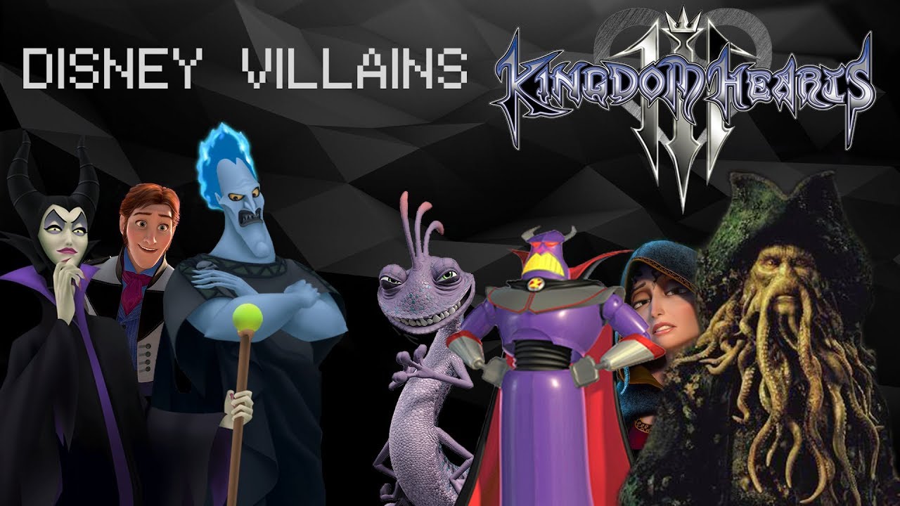 Kingdom Hearts 3 Confirmed Disney VILLAINS and Predictions YouTube