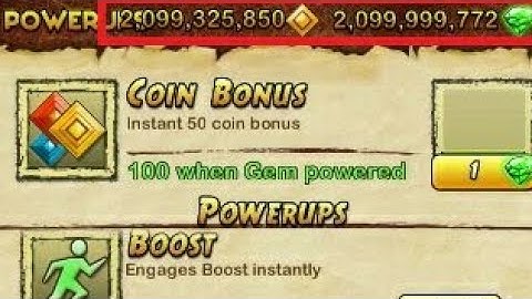 How to get unlimited gems and coins from Temple Run 2