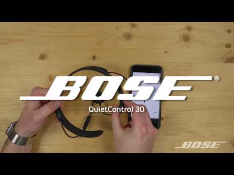 Bose QuietControl 30 - распаковка, подключение, особенности