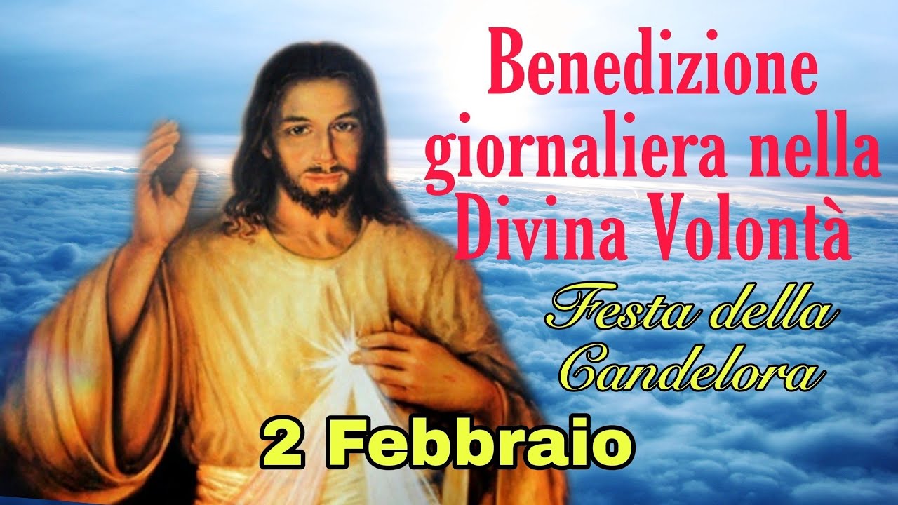 Benedizione nella Divina Volontà con don Umberto Dall'Igna 2 Febbraio 2026 Teleradiokolbe 