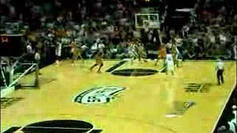Tim Duncan Three Pointer to Send it into Overtime!!!
