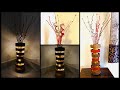 DIY Unique Tall Lighted Vase & Vase Filler Sticks | GADAC DIY | Home Decorating Ideas